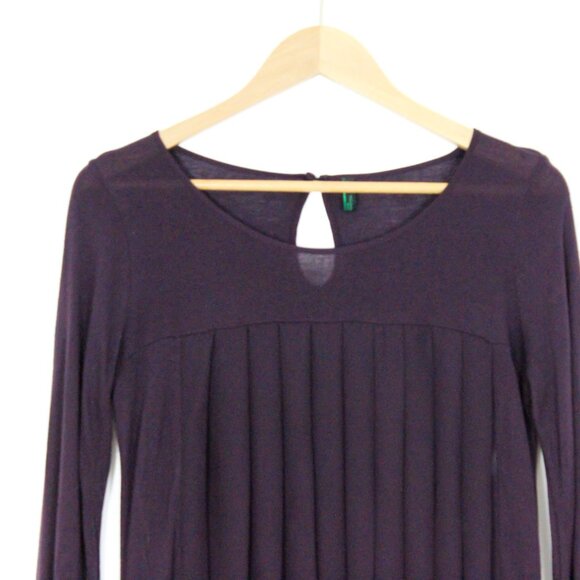 *Stile Benetton Purple Long Sleeve Tunic - Picture 4 of 7